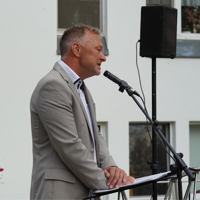 Redner Thomas Henkel